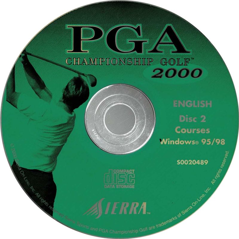 Media for PGA Championship Golf 2000 (Windows): Disc 2
