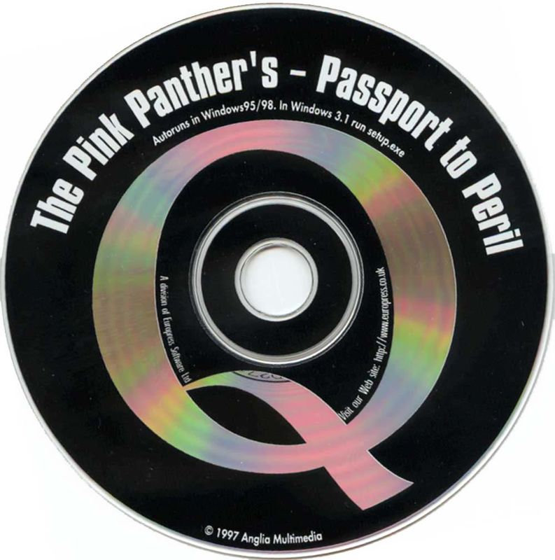 Media for The Pink Panther: Passport to Peril (Windows 16-bit)