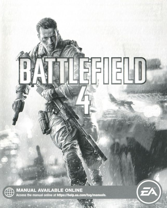 Manual for Battlefield 4 (PlayStation 4): Front