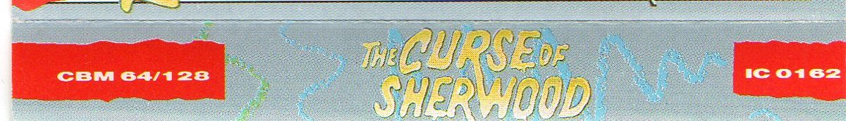 Spine/Sides for The Curse of Sherwood (Commodore 64)