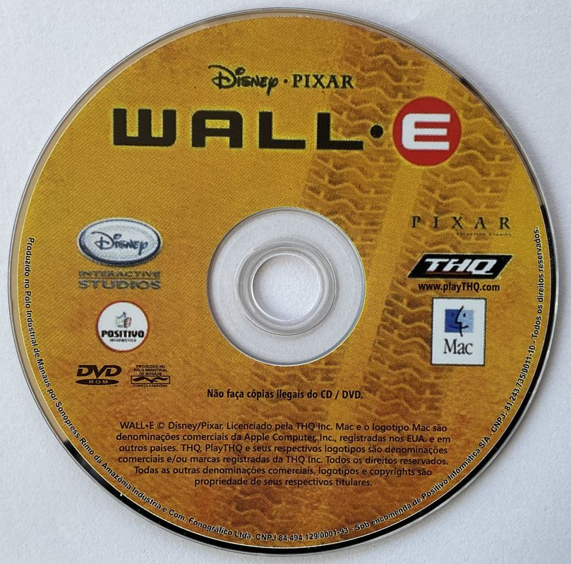 Disney•Pixar Wall-E cover or packaging material - MobyGames