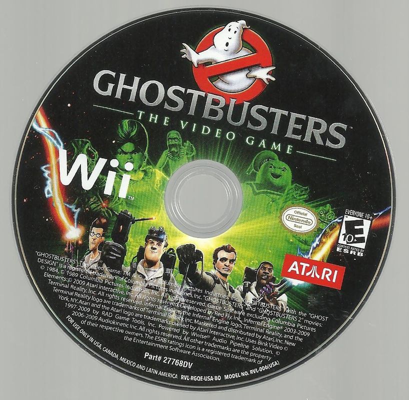 Ghostbusters: The Video Game cover or packaging material - MobyGames