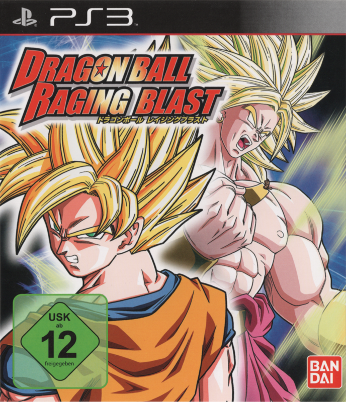 Front Cover for Dragon Ball: Raging Blast (PlayStation 3)