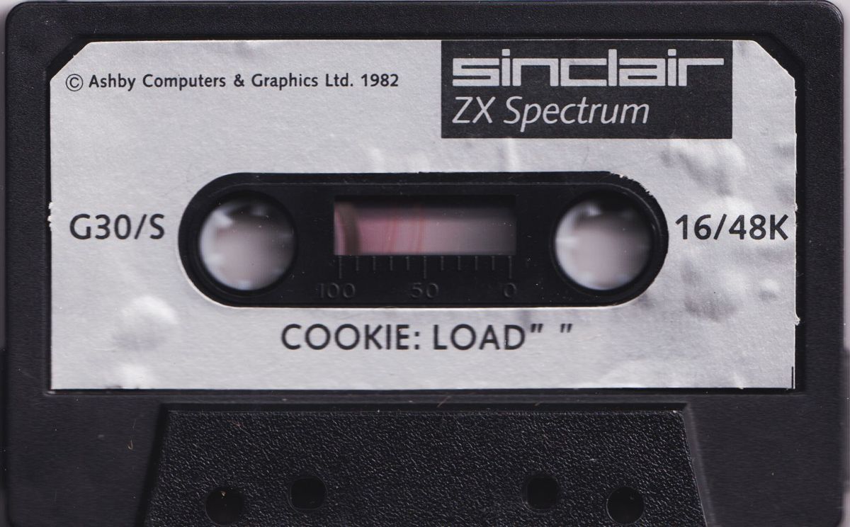 Media for Cookie (ZX Spectrum) (Sinclair cassette release)