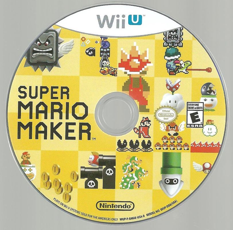 Media for Super Mario Maker (Wii U)