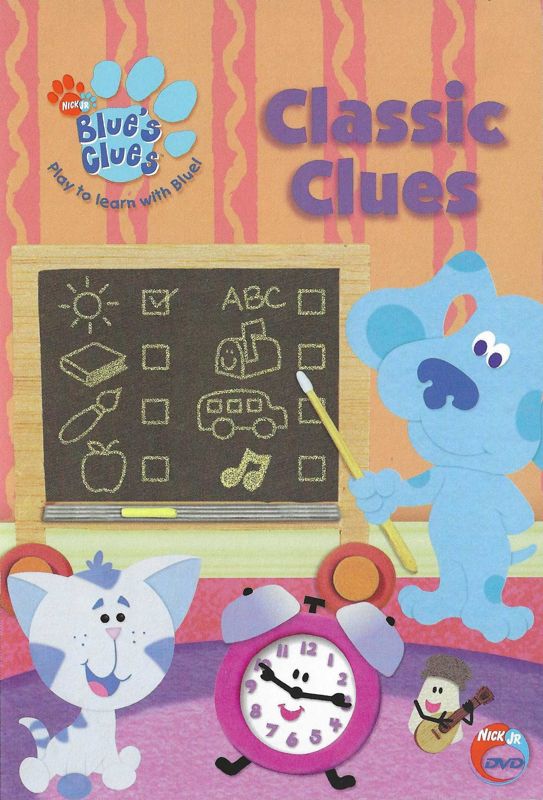 Advertisement for Blue's Clues: Classic Clues (DVD Player): Insert (Front)