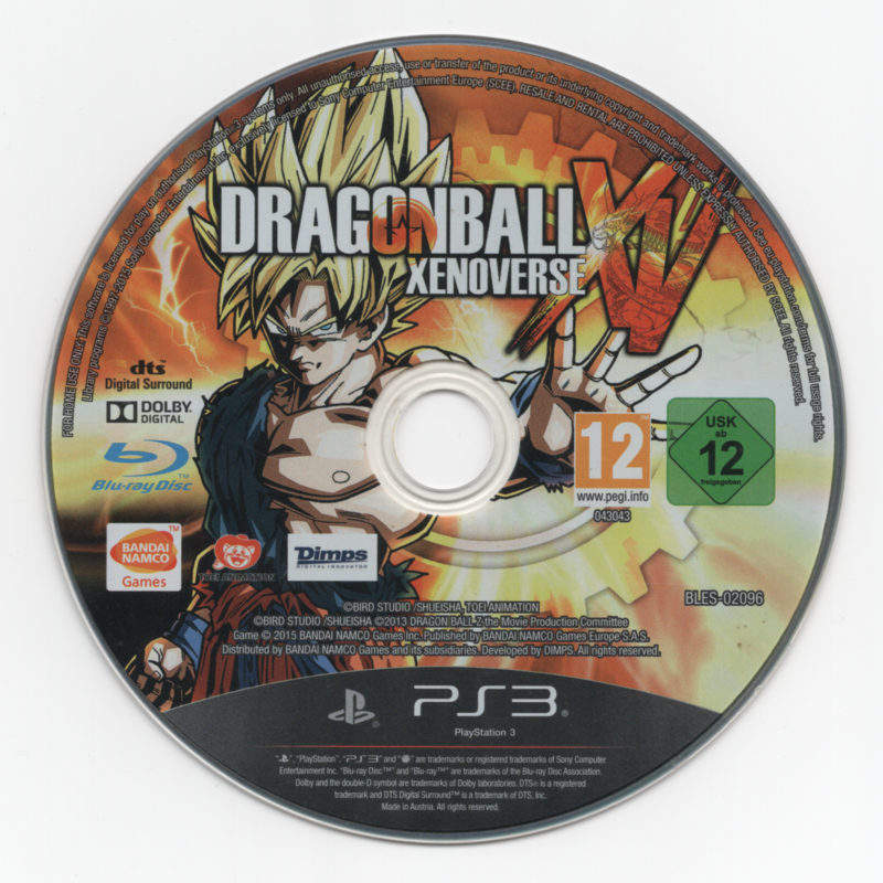 Media for Dragon Ball: Xenoverse (PlayStation 3)
