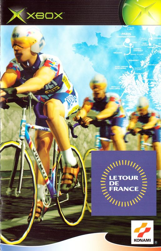 Manual for Le Tour de France (Xbox): Front