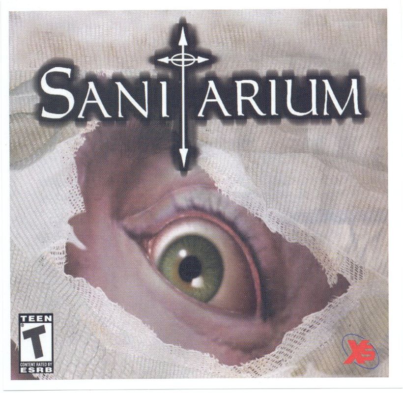 Manual for Sanitarium (Windows) (XS Games release): Front
