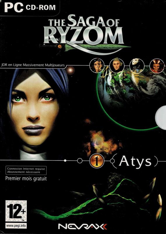 Front Cover for The Saga of Ryzom (Windows)