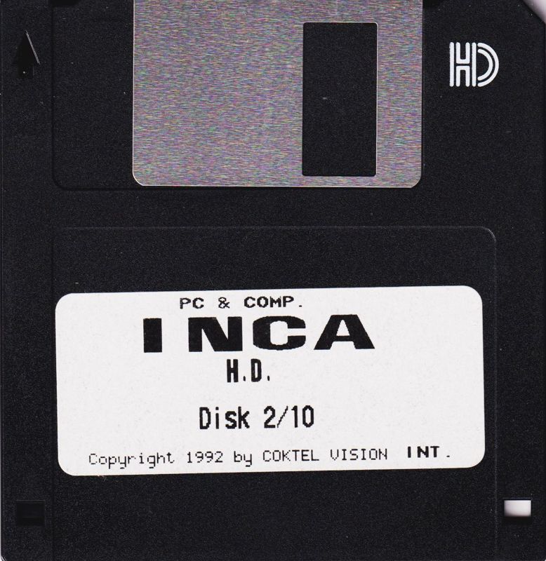 Media for Inca (DOS) (3.5'' floppy disk release): Disk 2
