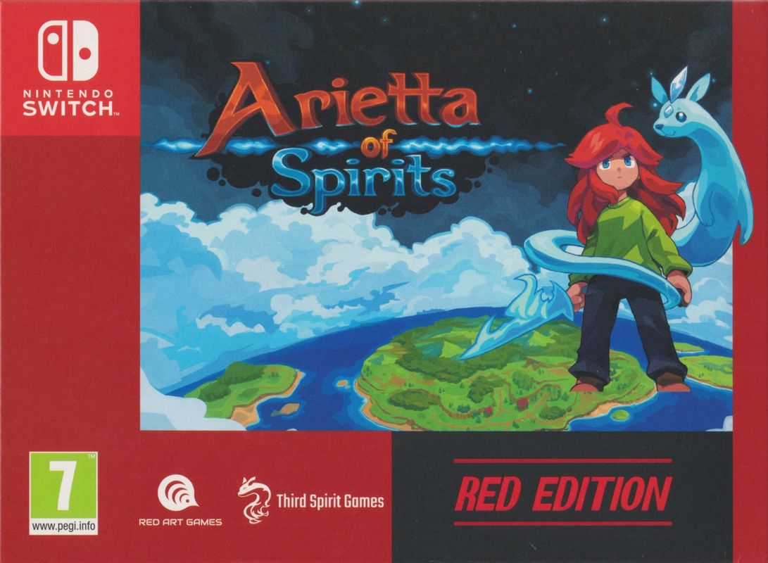 Front Cover for Arietta of Spirits (Red Edition) (Nintendo Switch)