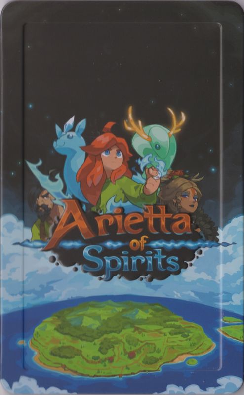 Extras for Arietta of Spirits (Red Edition) (Nintendo Switch): Steel Book - Front