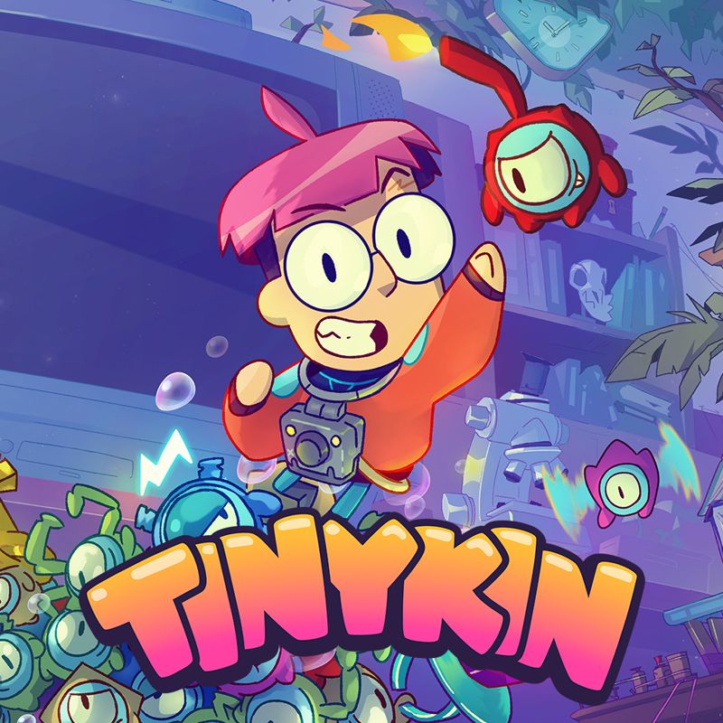 Front Cover for Tinykin (Nintendo Switch) (download release)