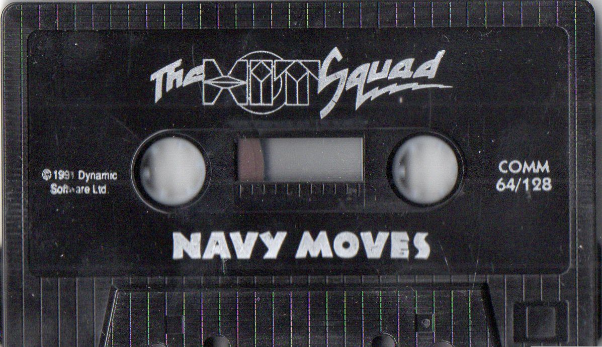 Media for Navy Moves (Commodore 64) (Hit Squad budget release)