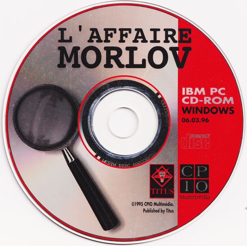 Media for The Morlov Affair (Windows 3.x)