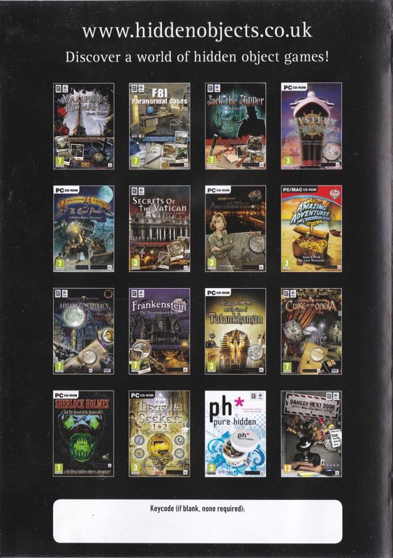 Inside Cover for Dark Arcana: The Carnival (Windows) (Mastertronic release): Left