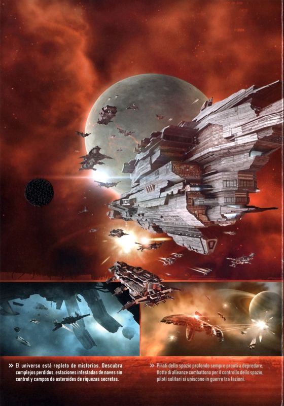 Inside Cover for EVE Online (Special Edition) (Macintosh and Windows): Left