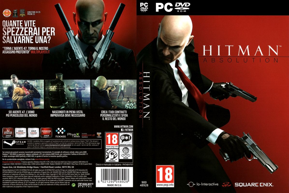 Full Cover for Hitman: Absolution (Windows)