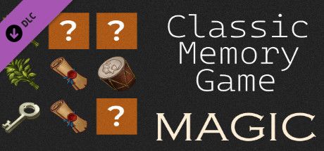 Front Cover for Classic Memory Game: Magic (Windows) (Steam release)