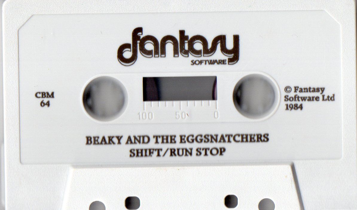 Media for Beaky and the Egg Snatchers (Commodore 64)