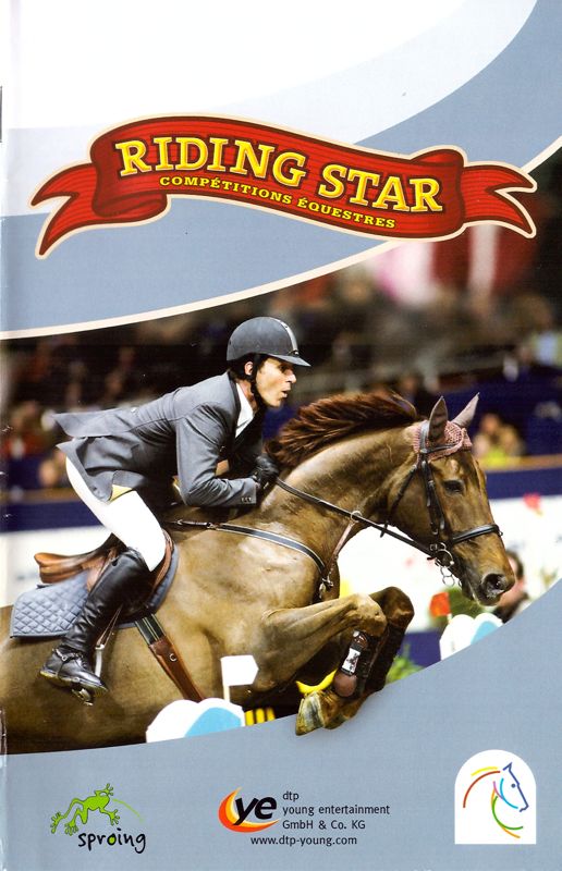 Manual for Riding Star (PlayStation 2): Front