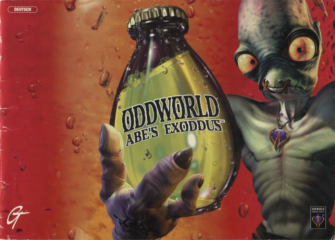 Oddworld Abes Exoddus Cover Or Packaging Material Mobygames