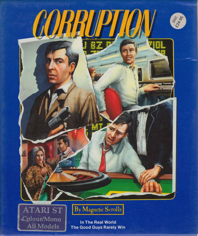 Front Cover for Corruption (Atari ST)
