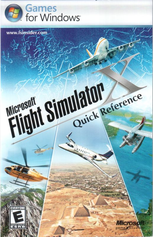 Manual for Microsoft Flight Simulator X: Gold Edition (Windows): <i>Deluxe Edition</i> - Front