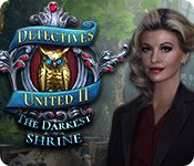 Front Cover for Detectives United II: The Darkest Shrine (Macintosh and Windows) (Big Fish Games release)