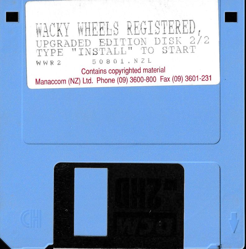 Wacky Wheels Cover Or Packaging Material - Mobygames