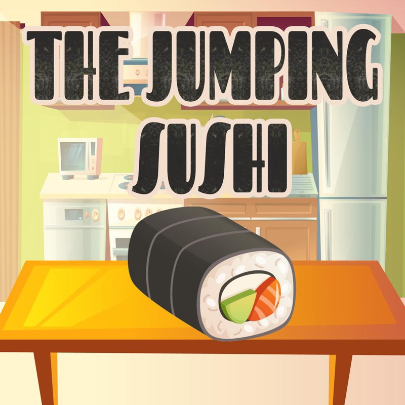 Front Cover for The Jumping Sushi (PlayStation 4 and PlayStation 5) (download release)