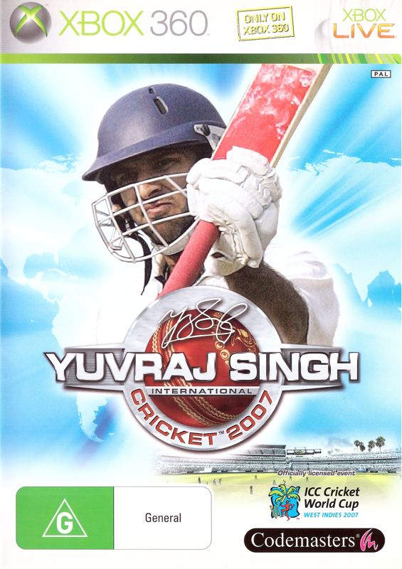 Front Cover for Brian Lara International Cricket 2007 (Xbox 360)