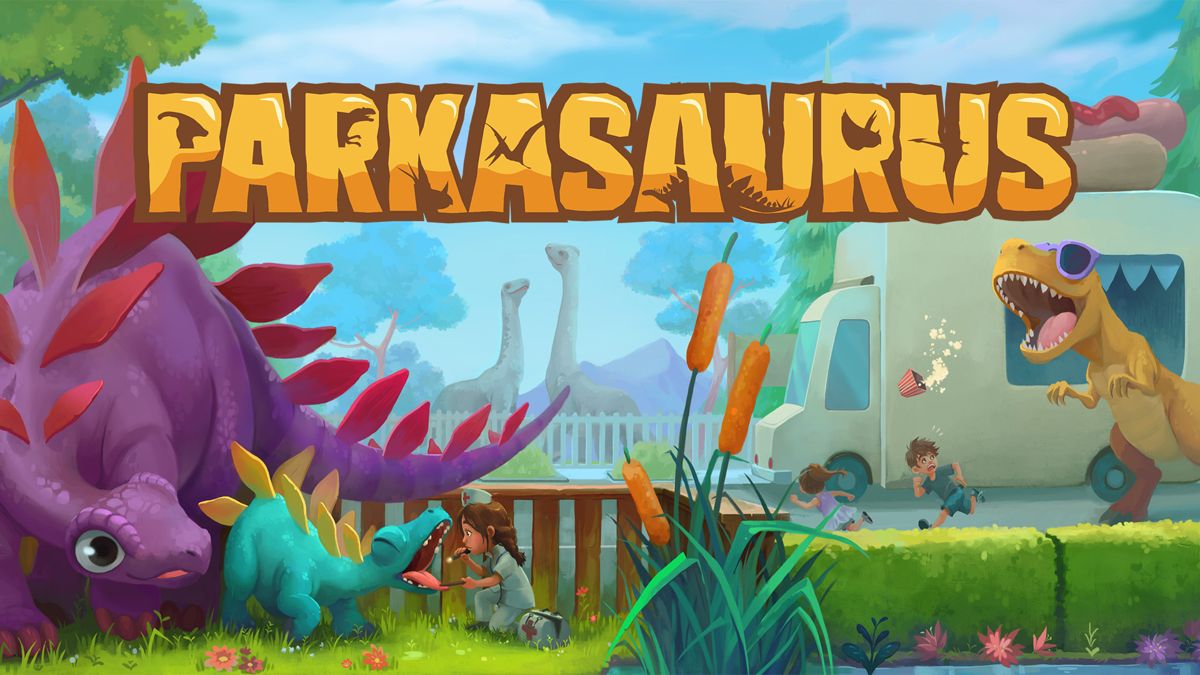 Front Cover for Parkasaurus (Nintendo Switch) (download release)