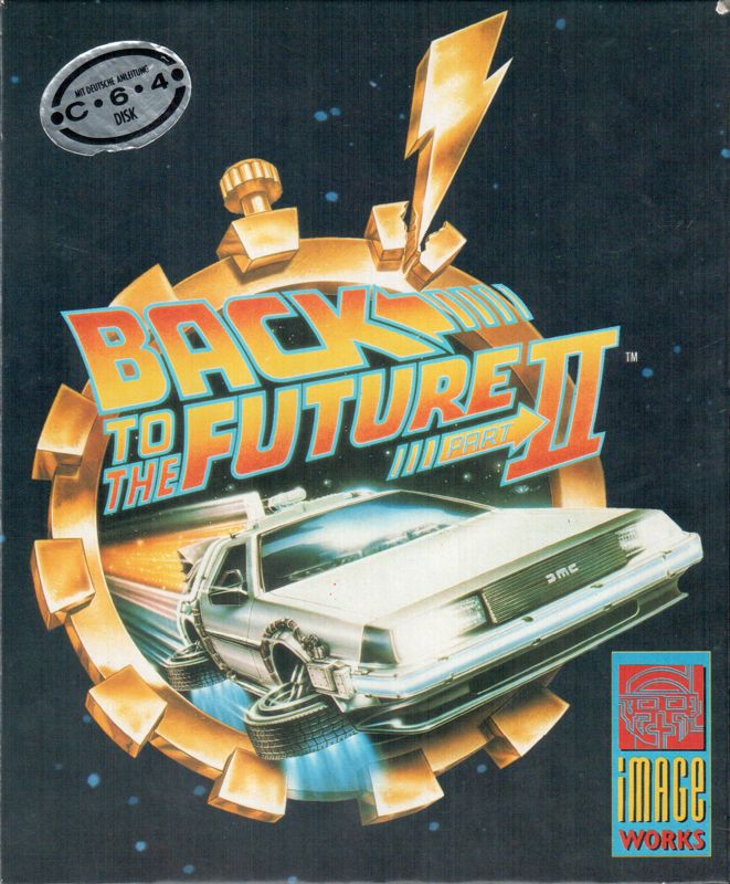 Front Cover for Back to the Future Part II (Commodore 64) (floppy disk version)