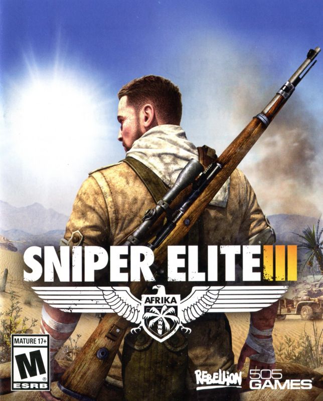 Manual for Sniper Elite III: Afrika (PlayStation 4): Front