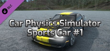 Front Cover for Car Physics Simulator: Sports Car #1 (Windows) (Steam release)
