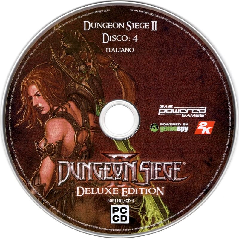 Media for Dungeon Siege II: Deluxe Edition (Windows): Disc 4