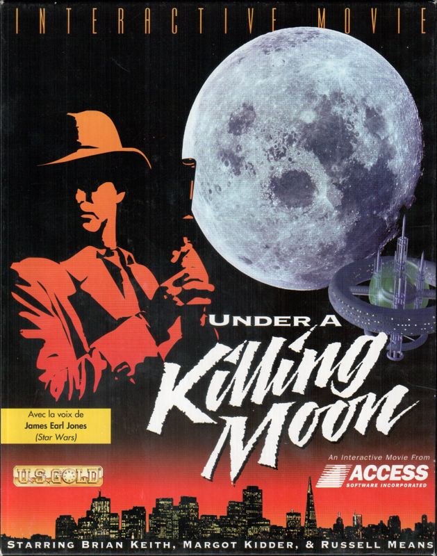 Front Cover for Under a Killing Moon (DOS)