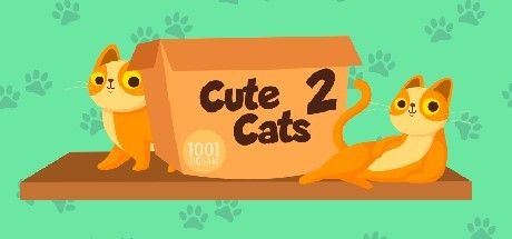Front Cover for 1001 Jigsaw: Cute Cats 2 (Windows) (Steam release)