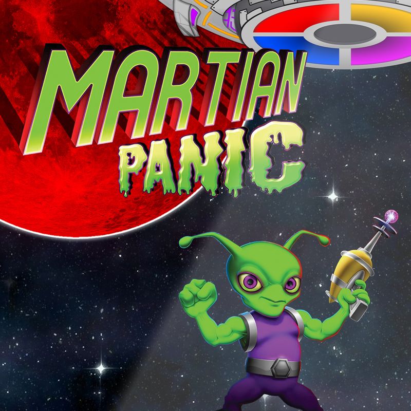 Front Cover for Martian Panic (Nintendo Switch) (download release)