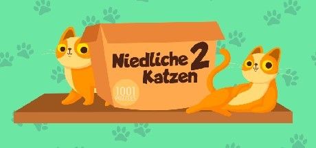 Front Cover for 1001 Jigsaw: Cute Cats 2 (Windows) (Steam release): German version