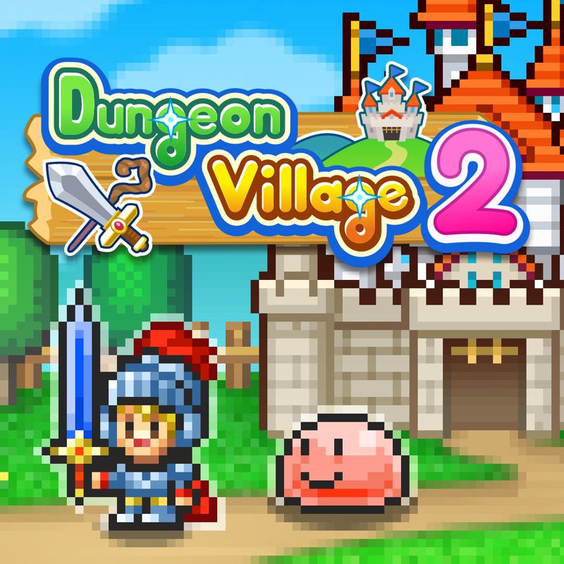 Front Cover for Dungeon Village 2 (Nintendo Switch) (download release)