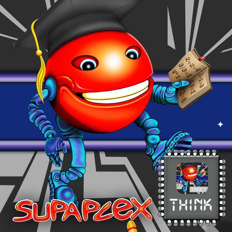 Front Cover for Supaplex Think! (Nintendo Switch) (download release)