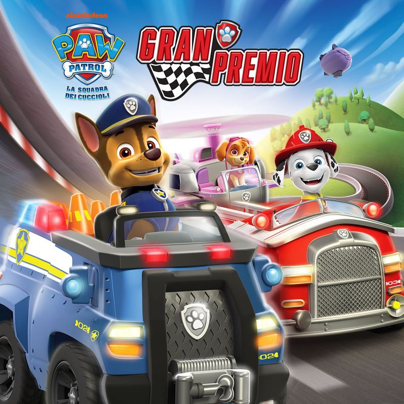 Front Cover for PAW Patrol: Grand Prix (Nintendo Switch) (download release)