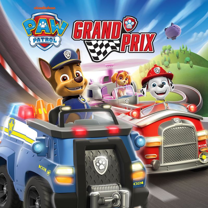 Front Cover for PAW Patrol: Grand Prix (Nintendo Switch) (download release)