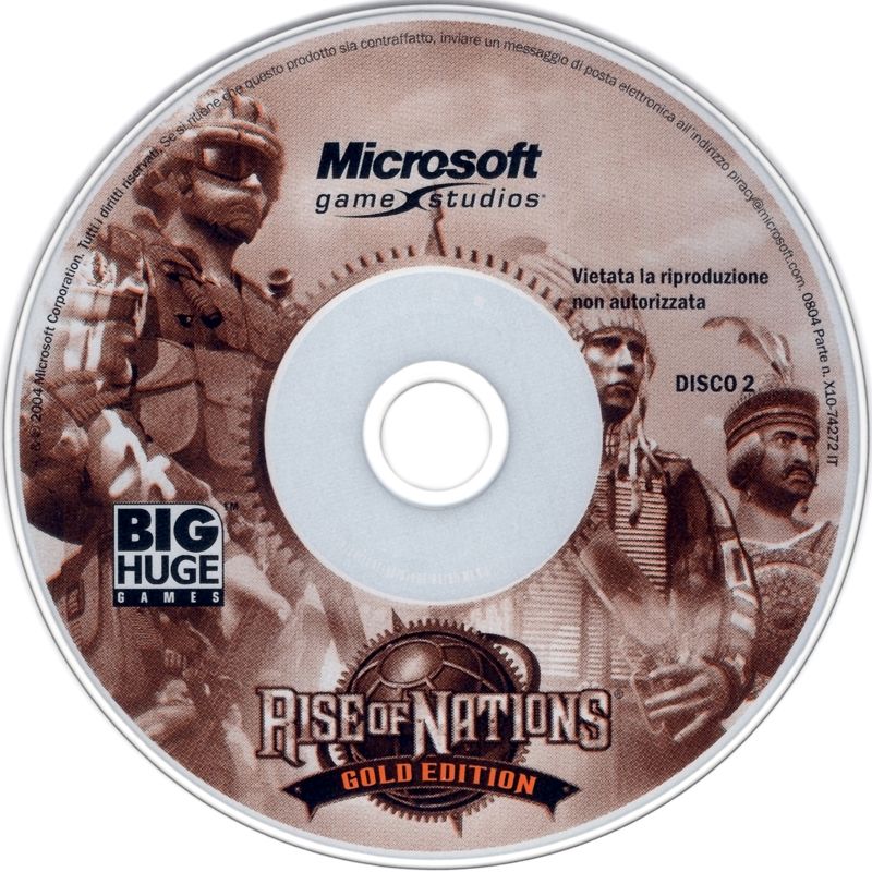 Media for Rise of Nations: Gold Edition (Windows): Disc 2