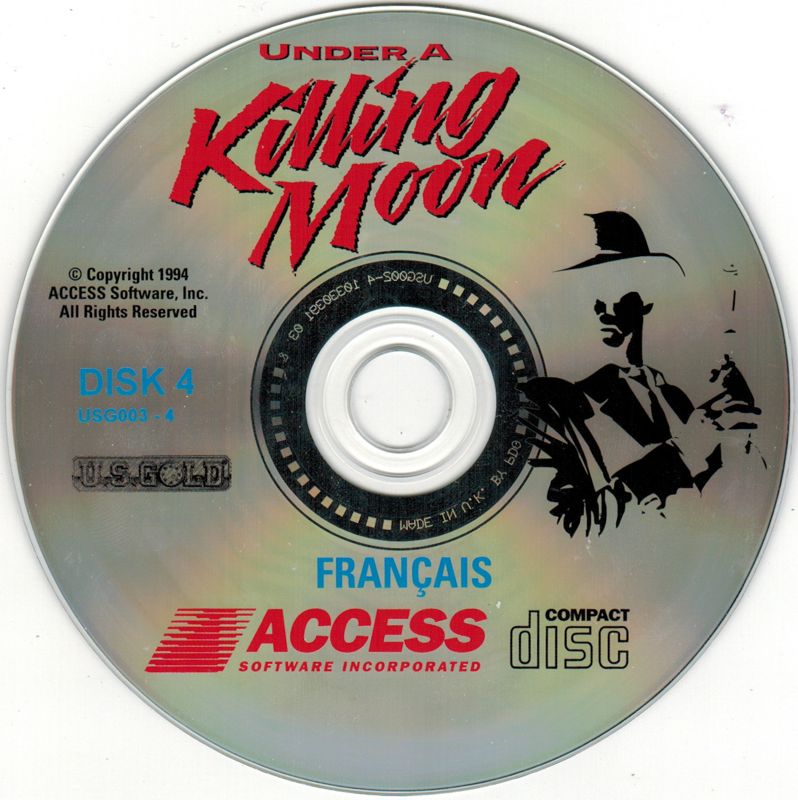 Media for Under a Killing Moon (DOS): Disc 4