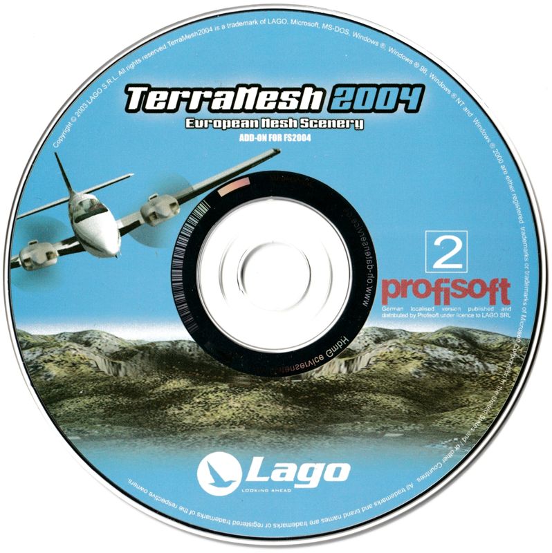 Media for TerraMesh 2004: European Mesh Scenery (Windows): Disc 2