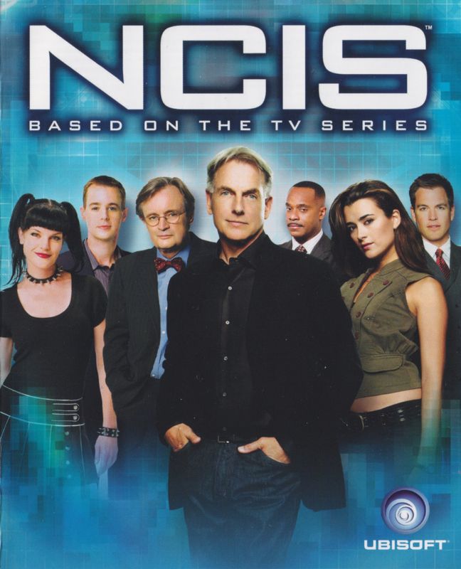 Manual for NCIS (PlayStation 3): Front